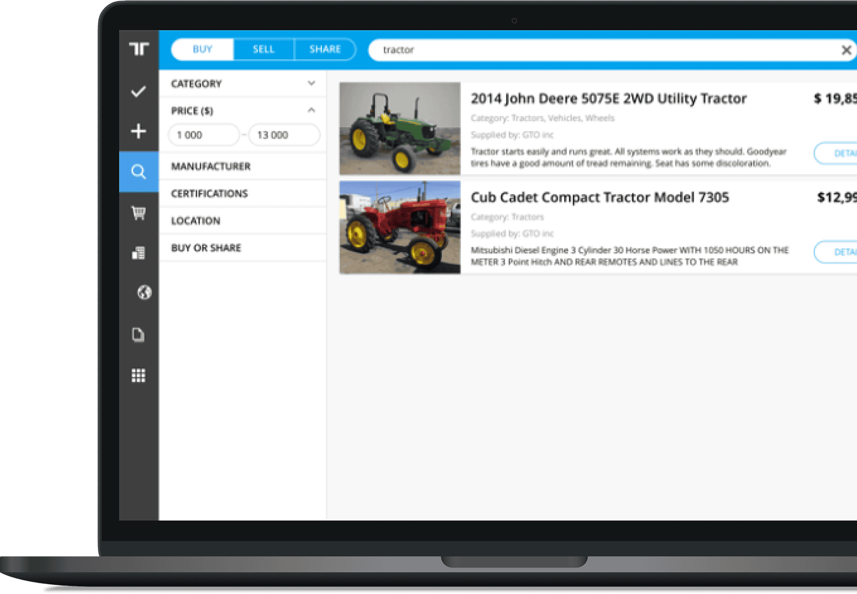 interface image