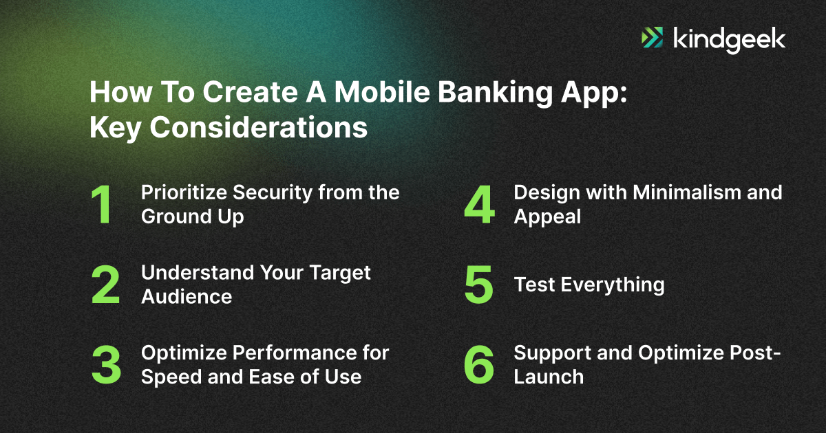 How To Create A Mobile Banking App: Key Considerations
