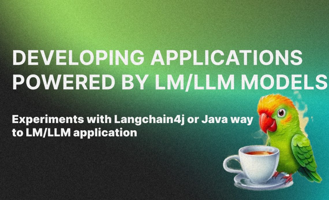 Developing applications powered by LM/LLM models
